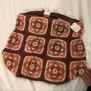 Free People Crochet Bag